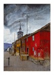 Harald Sohlberg - Gate i Røros