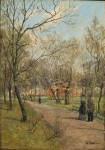 Frits Thaulow - Fra Slottsparken