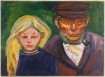 Edvard Munch - Gammel fisker og hans datter