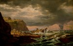 Johan Christian Dahl - Skipbrudd ved den norske kyst