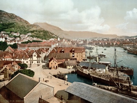 Bergen - handels- og sjøfartsby
