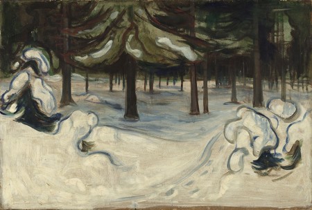 Edvard Munch - Vinter i skogen
